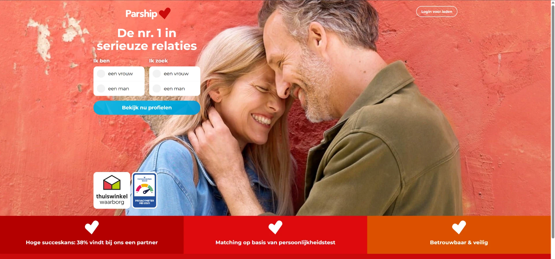 dating website in de kleur rood