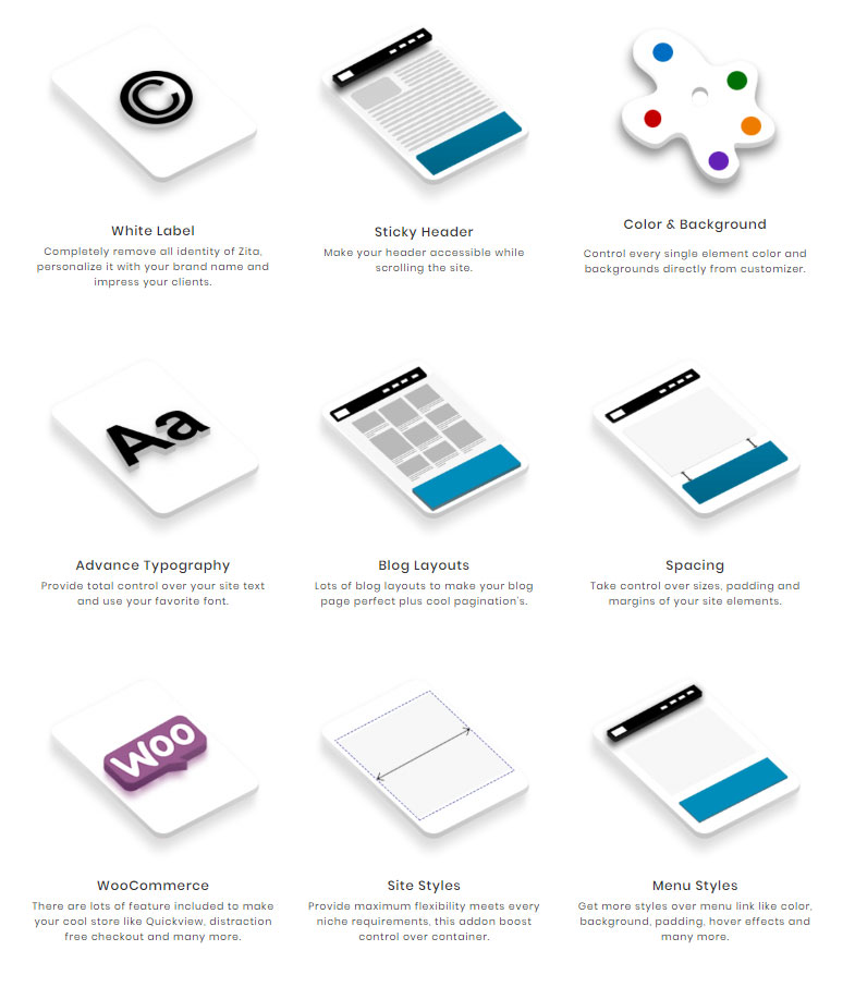 Zita premium features